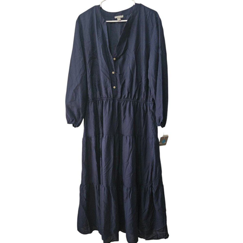 Women's XL Boho Midi Dress NWT